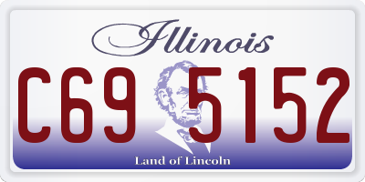 IL license plate C695152