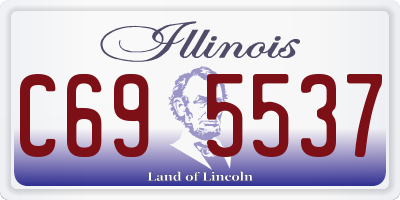 IL license plate C695537