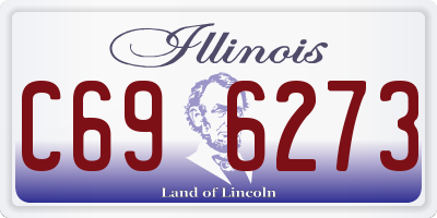 IL license plate C696273