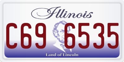 IL license plate C696535