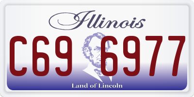 IL license plate C696977
