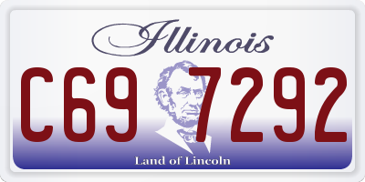 IL license plate C697292