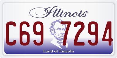 IL license plate C697294
