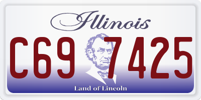 IL license plate C697425