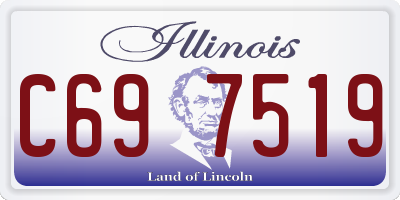IL license plate C697519