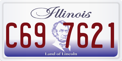 IL license plate C697621