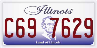 IL license plate C697629
