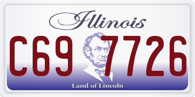 IL license plate C697726