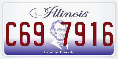 IL license plate C697916