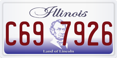 IL license plate C697926