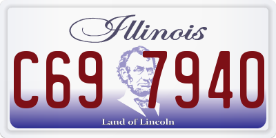 IL license plate C697940