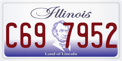 IL license plate C697952