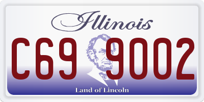 IL license plate C699002