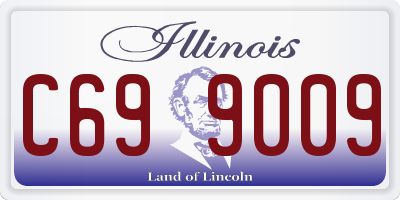 IL license plate C699009