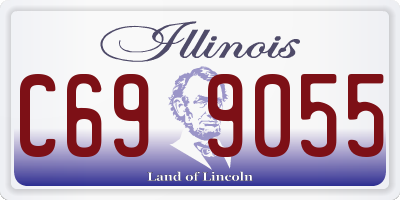 IL license plate C699055