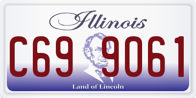 IL license plate C699061