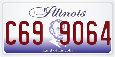 IL license plate C699064