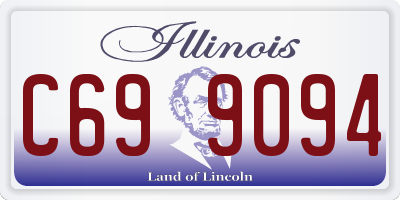 IL license plate C699094