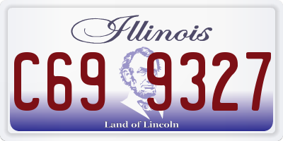 IL license plate C699327