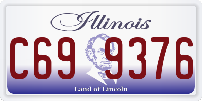 IL license plate C699376