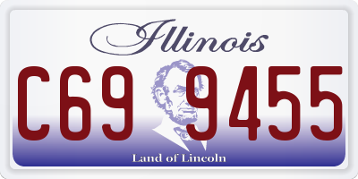 IL license plate C699455