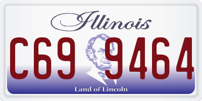 IL license plate C699464