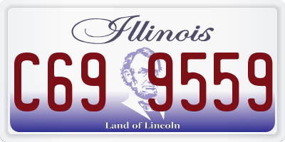 IL license plate C699559