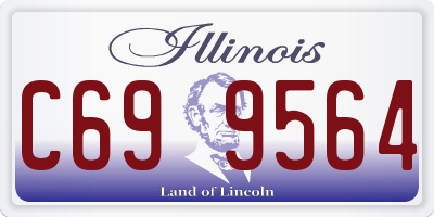 IL license plate C699564