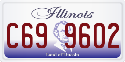 IL license plate C699602
