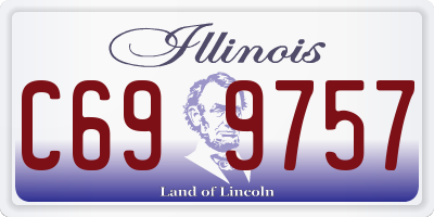 IL license plate C699757