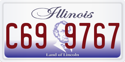 IL license plate C699767