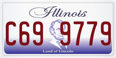 IL license plate C699779