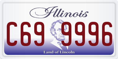 IL license plate C699996