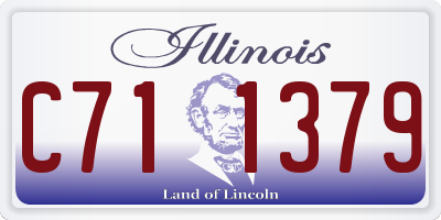 IL license plate C711379