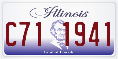 IL license plate C711941