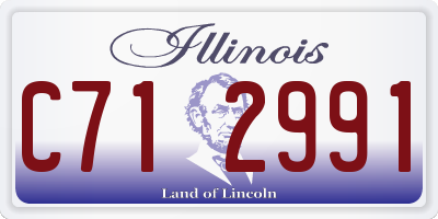 IL license plate C712991