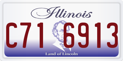 IL license plate C716913