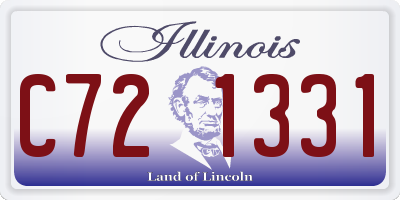 IL license plate C721331