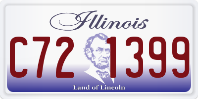 IL license plate C721399
