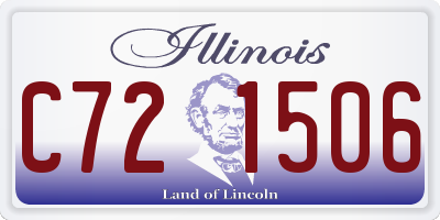 IL license plate C721506