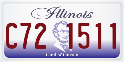 IL license plate C721511