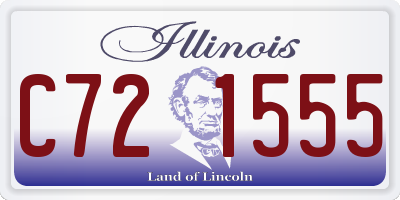 IL license plate C721555
