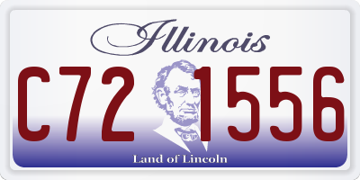 IL license plate C721556