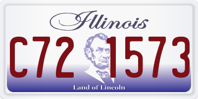 IL license plate C721573