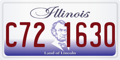 IL license plate C721630