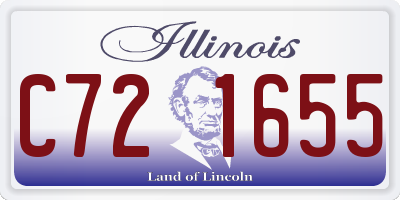 IL license plate C721655