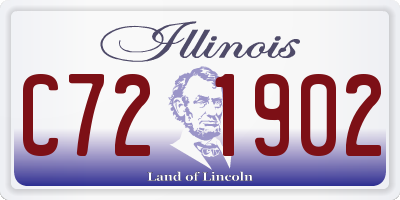 IL license plate C721902