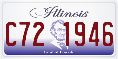 IL license plate C721946