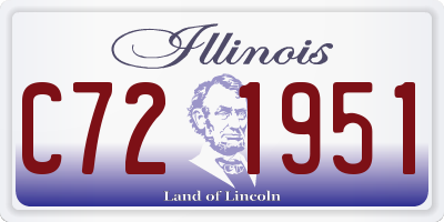 IL license plate C721951