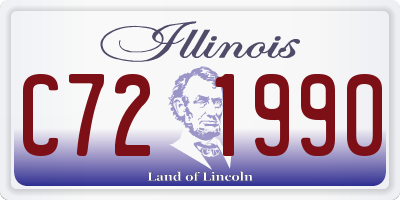 IL license plate C721990